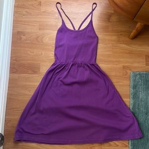 American Apparel purple dress